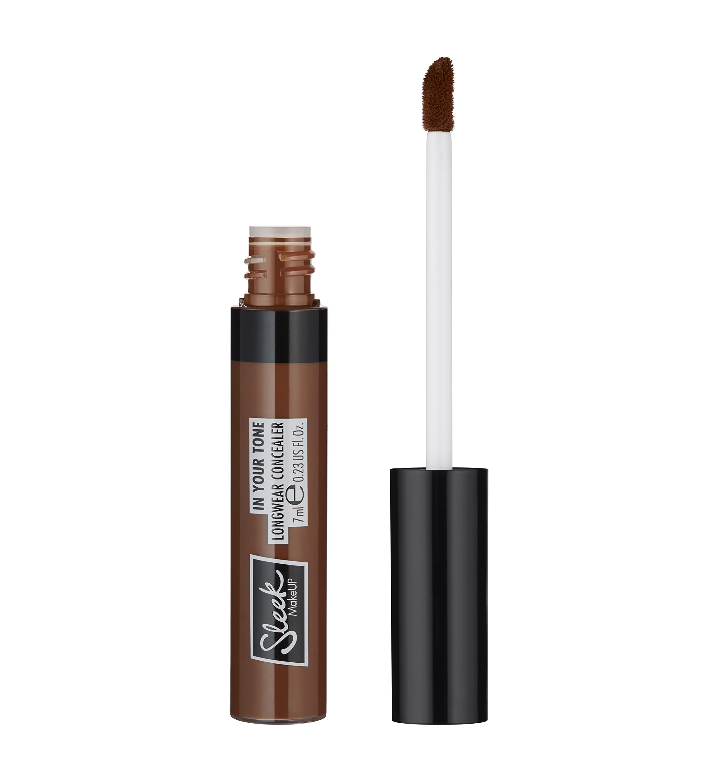 Sleek MakeUP In Your Tone Longwear Concealer, Hides Dark Circles and Covers Blemishes, Buildable Medium to Full Coverage, 12N, 7ml