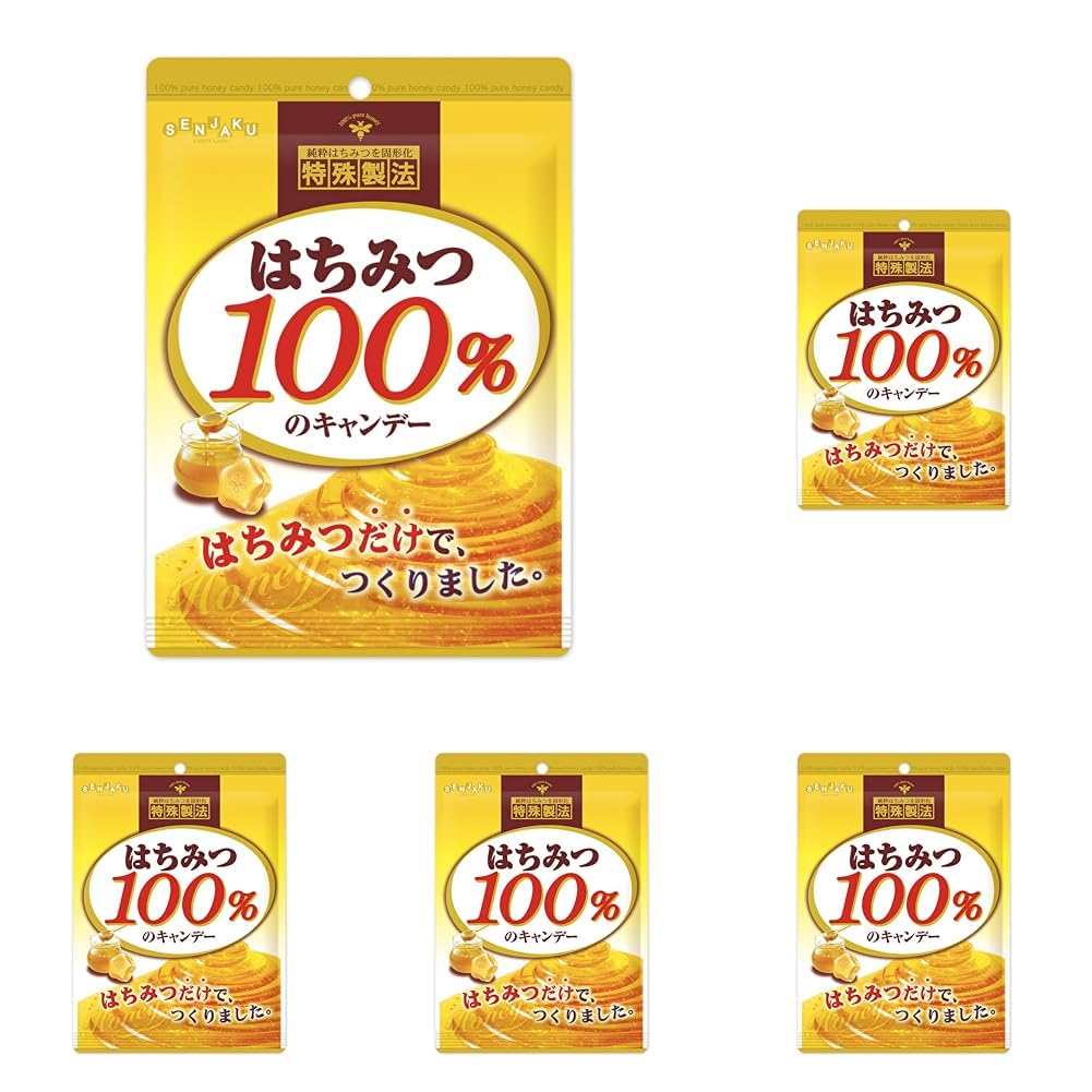 扇雀飴 はちみつ100%のキャンデー 51g (× 5)商品画像