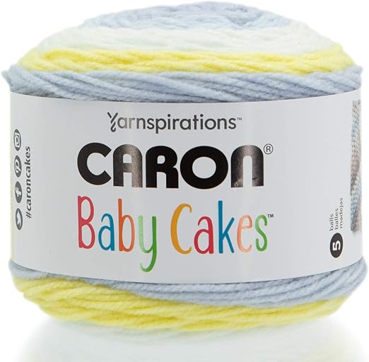 Caron Baby Cakes SelfStriping Yarn 3.5 oz Cakes by the