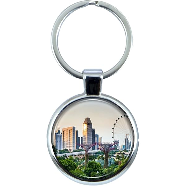 Amazon.com: VILLA CRAFT Tokyo Japan Keychain with Epoxy Dome and