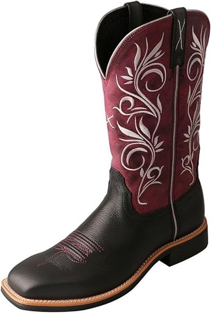 maroon cowgirl boots