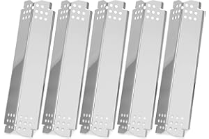 BBQ Heat Shields Barbecue Burners for Nexgrill 5 Burner 720-0888,720-0888N,Nexgrill 720-0830H,Members Mark 720-0882D,Stainles