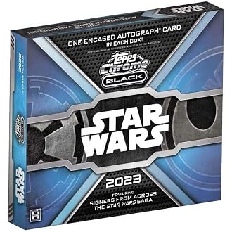 2023 Topps Star Wars Chrome Trading Card Hobby Box 1 Autograph Per Box - View 8