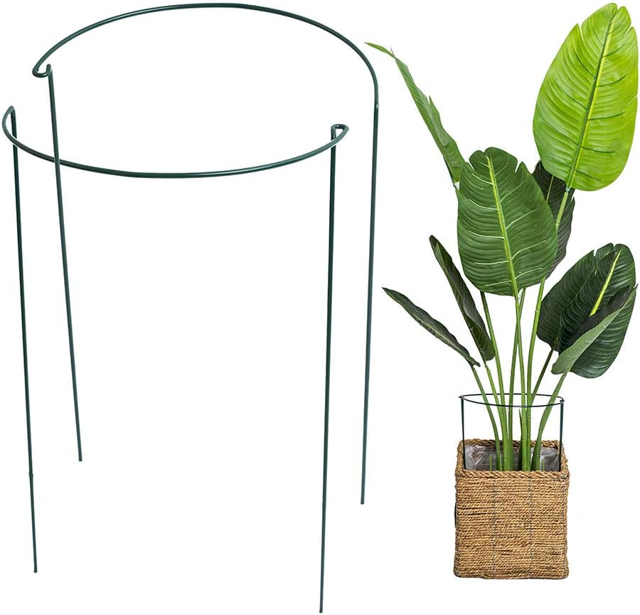 Vine 9.4 Wide x 15.6 High Plant Cage HiGift 4 Pack Plant Support Stake