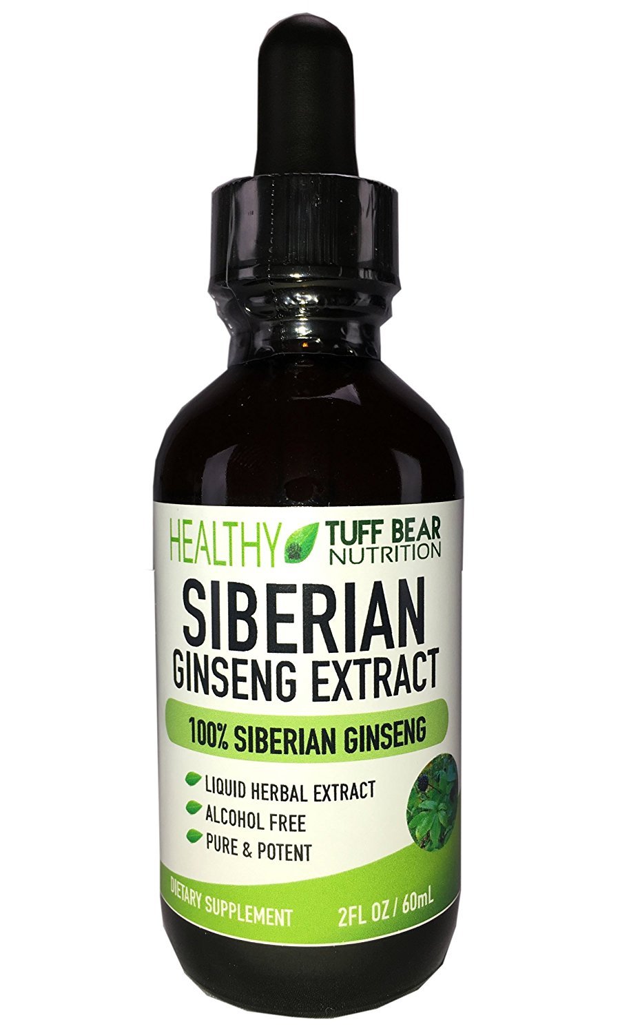 Siberian Ginseng Extract, 2 FL oz, Best Siberian Ginseng