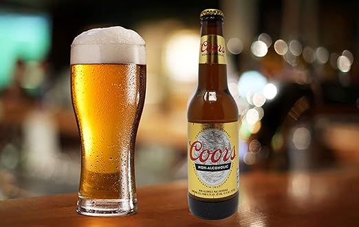 Coors Cerveza no alcohólica, 12 oz (11.8 fl oz) Caja de ...