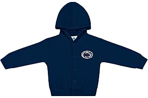 Creative Knitwear College Baby Snap Hooded Jacket - Team Logo, Multiple Colors, for Boys & Girls, (0-24 Months)