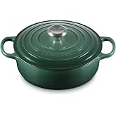 Le Creuset Enameled Cast Iron Round Wide Dutch Oven, 3.5 qt., Artichaut