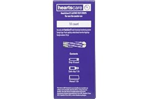 HeartsCare Lactate Strips - 10 Counts