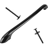 MIFLUS 5304458312 Oven Door Handle Replacement with 2 * 316433300 Screws | Compatible for Ken-More Elec-trolux Frigi-daire Oven Range Stove,Stove Handle Replaces 316443600 AP3965016