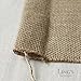 Ling's moment Rustic Theme Wedding Burlap Sign Banner Here Comes The Bride with Ivory Ribbon, 15 x 20 Inches