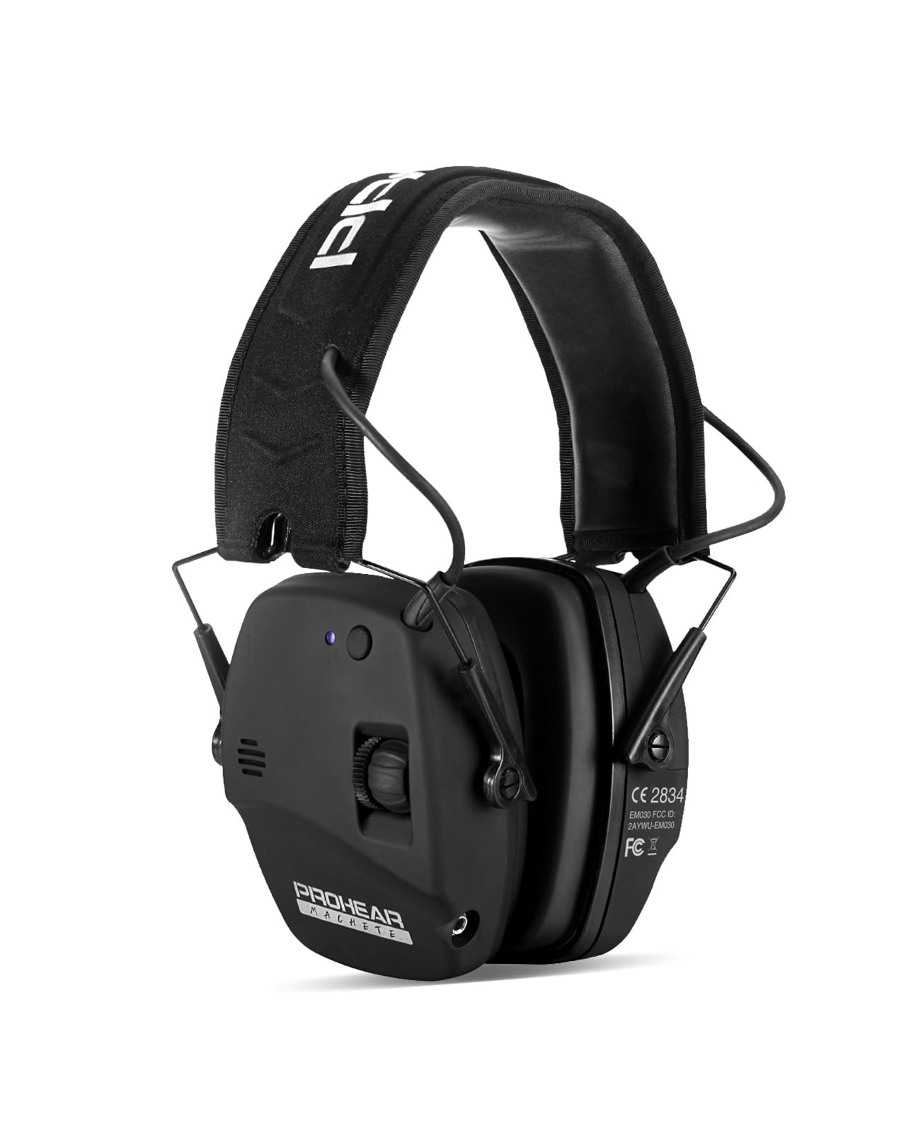 PROHEAR 030BT Electronic Safety Earmuffs for Shooting, Adult Ear Defenders for Shotgun Range, Active Noise Reduction and Sound Amplification Hearing Protector for Hunting, SNR 27dB/NRR 22dB, Bluetooth