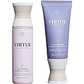 Virtue Full Sulfate Free Volumizing Shampoo and Conditioner Set Thickens, Safe for All Hair Types, Color Safe