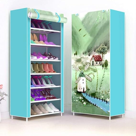 FFN Zapatero de tela no tejida para el hogar zapatos organizador de