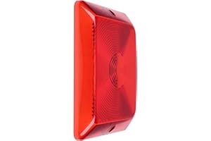 Fakojer Red Lens 3484010 34-84-010 Compatible with Bargman 84 85 86 Series Tail Light for RV Camper