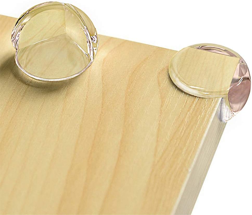 CalMyotis Edge Protectors, Transparent, 18FT with 4 Corner Guard