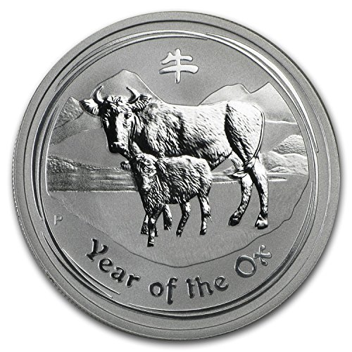 Australian Lunar Silver 1 oz Silver Series II 2009 Ox