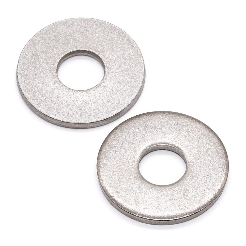 M6 Stainless Steel Flat Washer DIN9021, 50 PCS