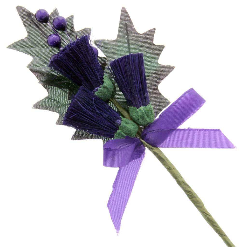 Corsage Creations - Small Thistle Corsage - Purple (6pcs per pk)