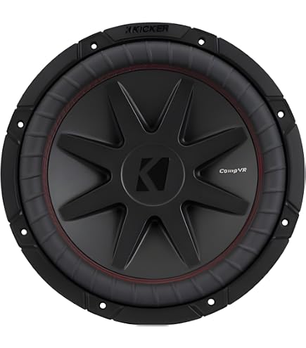 KICKER COMPVR CVR12 30cm サブウーファー10CVR124 Amazon.com: Kicker 43CVR124 CompVR CVR12 Sub 12