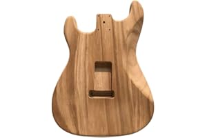 LANRU Polished Wood Type Electric Maple Guitar Barrel Body Unfinished Electric Guitar Barrel