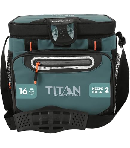 Wolfpak Black 30L Mega Cooler Bag Zip Closure 5 Pockets and x2 WP Cold pks 30L Mega Cooler Bag main image 4