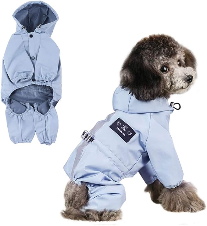 amazon dog raincoat with hood