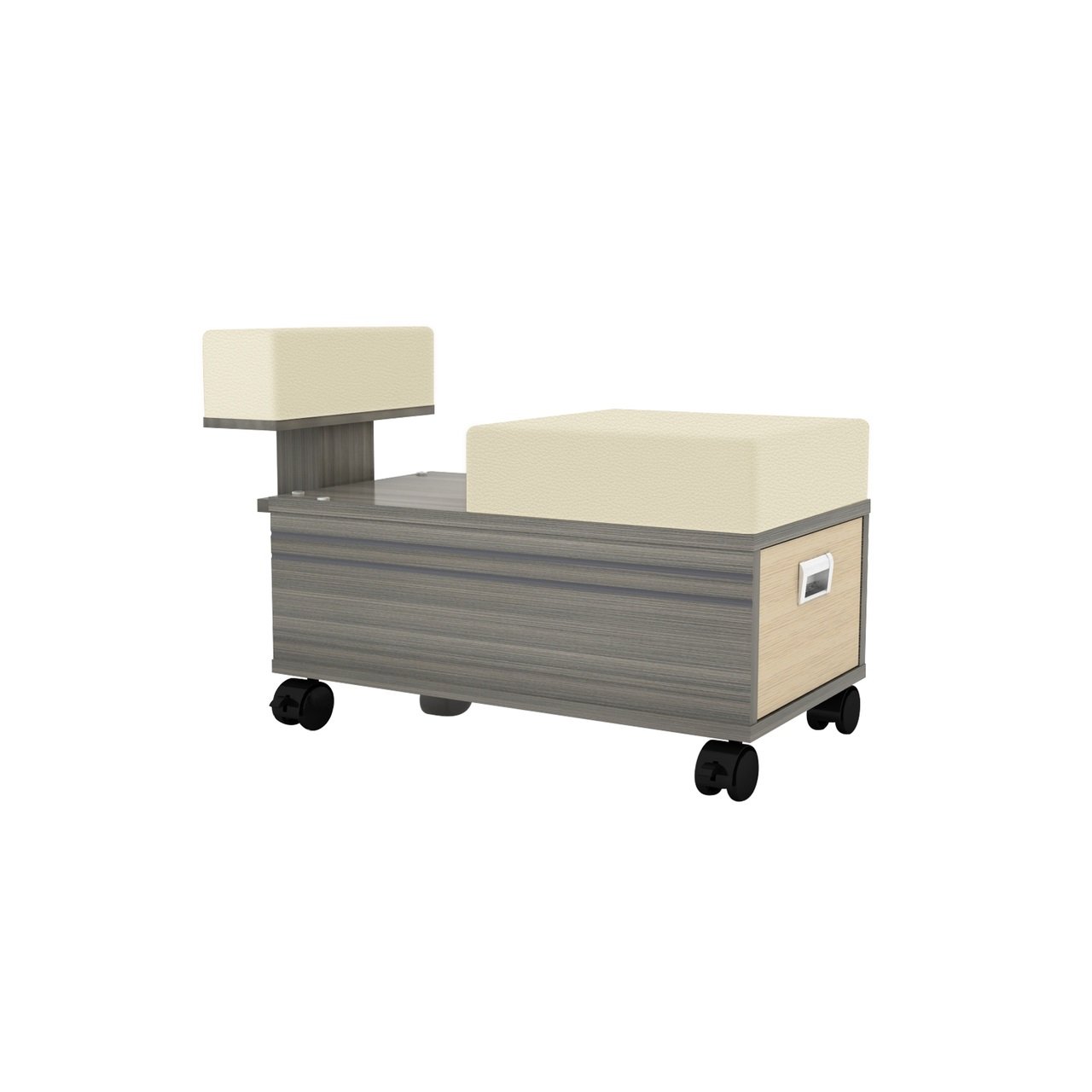 Pedicure Cart with Footrest ALERA Pedi Trolley Nail Salon