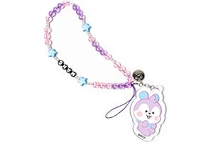 iFace LINE FRIENDS BT21 BABY Beaded Wristlet Universal Charm Strap - Wrist Strap for Cell Phone Camera Keys AirPods