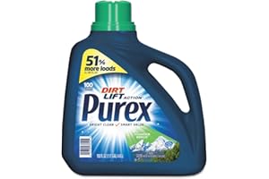 Purex Ultra Concentrated Laundry Detergent, Mountain Breeze Scent, 150 Oz, Case of 4