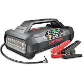 LOKITHOR JA300 Jump Starter with Air Compressor(7.0L Gas &amp; 4.5L Diesel) | 1500A 12V Portable Jumper Box | 150PS 35LPM Tire Inflator, Digital Display, Auto Shut-Off | 300-lumen LED | 24 Months Standby
