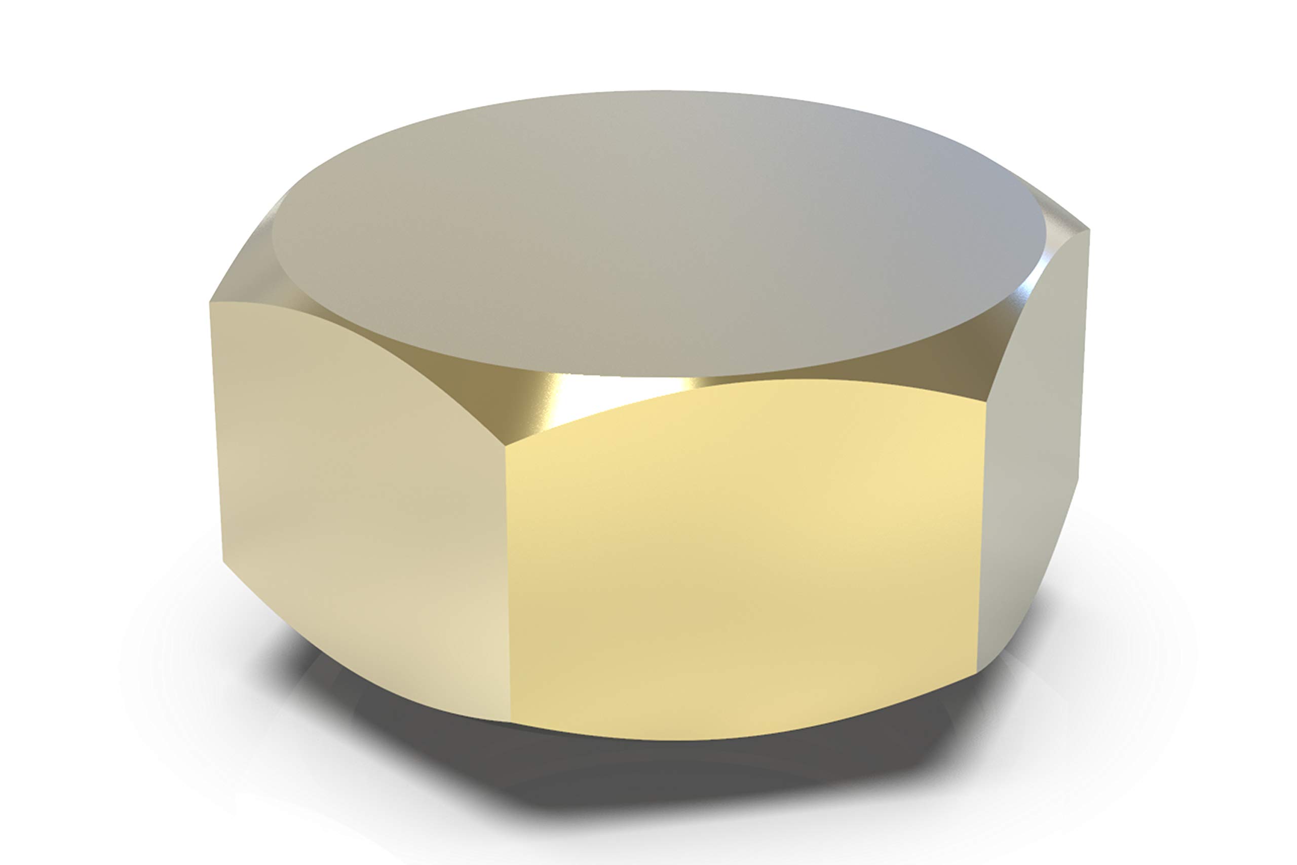 ABA Beul 20041.002.2 Cap with Hexagonal and EPDM Disc Female Thread 1/4 Inch Brass