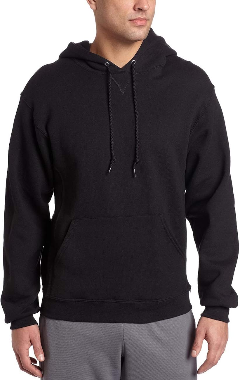 russell athletic men's dri power full zip fleece hoodie
