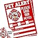 Pet Alert Fire Rescue Sticker - 5