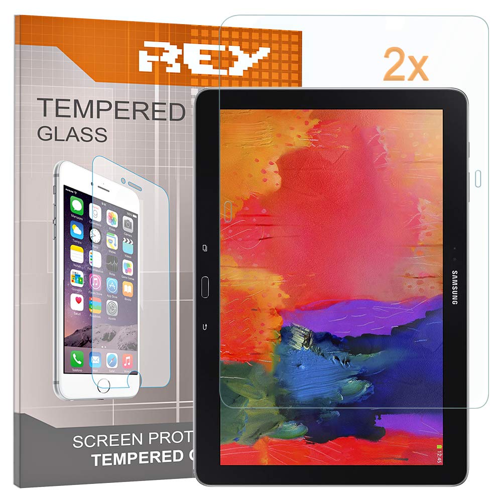 REY Screen Protector for SAMSUNG GALAXY TAB S 10.5" T800 WI-FI Y 4G, Tempered Glass Film, Premium quality, [Pack 2x]