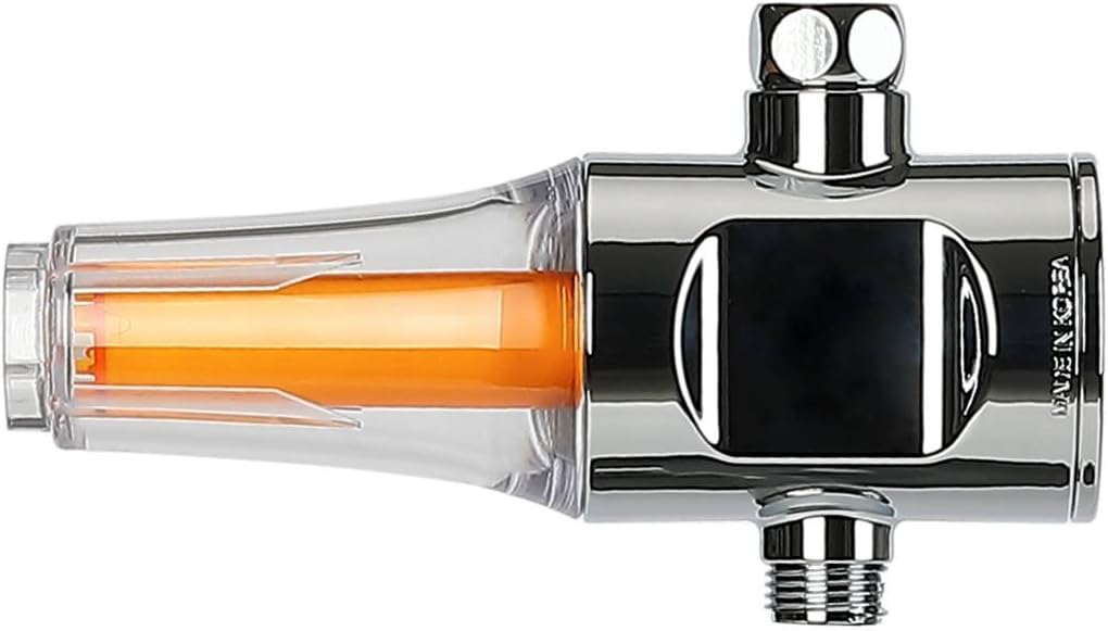 SONAKI Inline Vitamin C Shower Filter [SUF-100V] - Keeping Your existing Shower Platforms - Removes Up to 99% of Chlorine and Chloramines