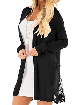 black light cardigan