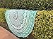 raajsee Green Ombre Round Beach Tapestry Hippie/Boho Beach Blanket Roundie/Indian Cotton Throw Bohemian Round Table Cloth/Yoga Mat Meditation Picnic Rugs 69 inch Circle