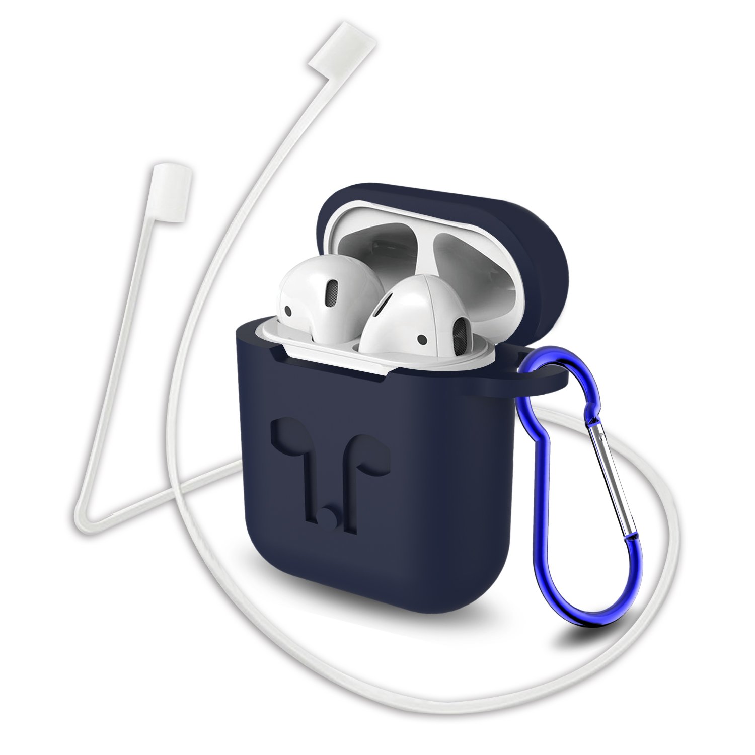 AirPods Case Protective Silicone Cover for Apple Airpods Charging Case Airpods Accessories by GULAKI