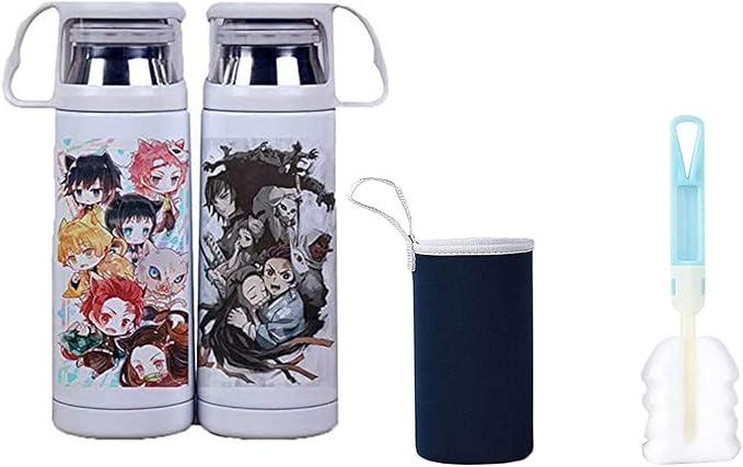 Amazon Co Jp 鬼滅の刃 水筒 ステンレスボトル 真空断熱 軽量 子供用350ml 炭治郎 禰豆子 善逸 義勇竈門 炭治郎 我妻 善逸 嘴平 伊之助 水筒 直飲み 保温保冷 男女兼用 鬼滅の刃 グッズ ウォーターボトル スポーツボトル アウトドアボトル 携帯便利 ホーム キッチン