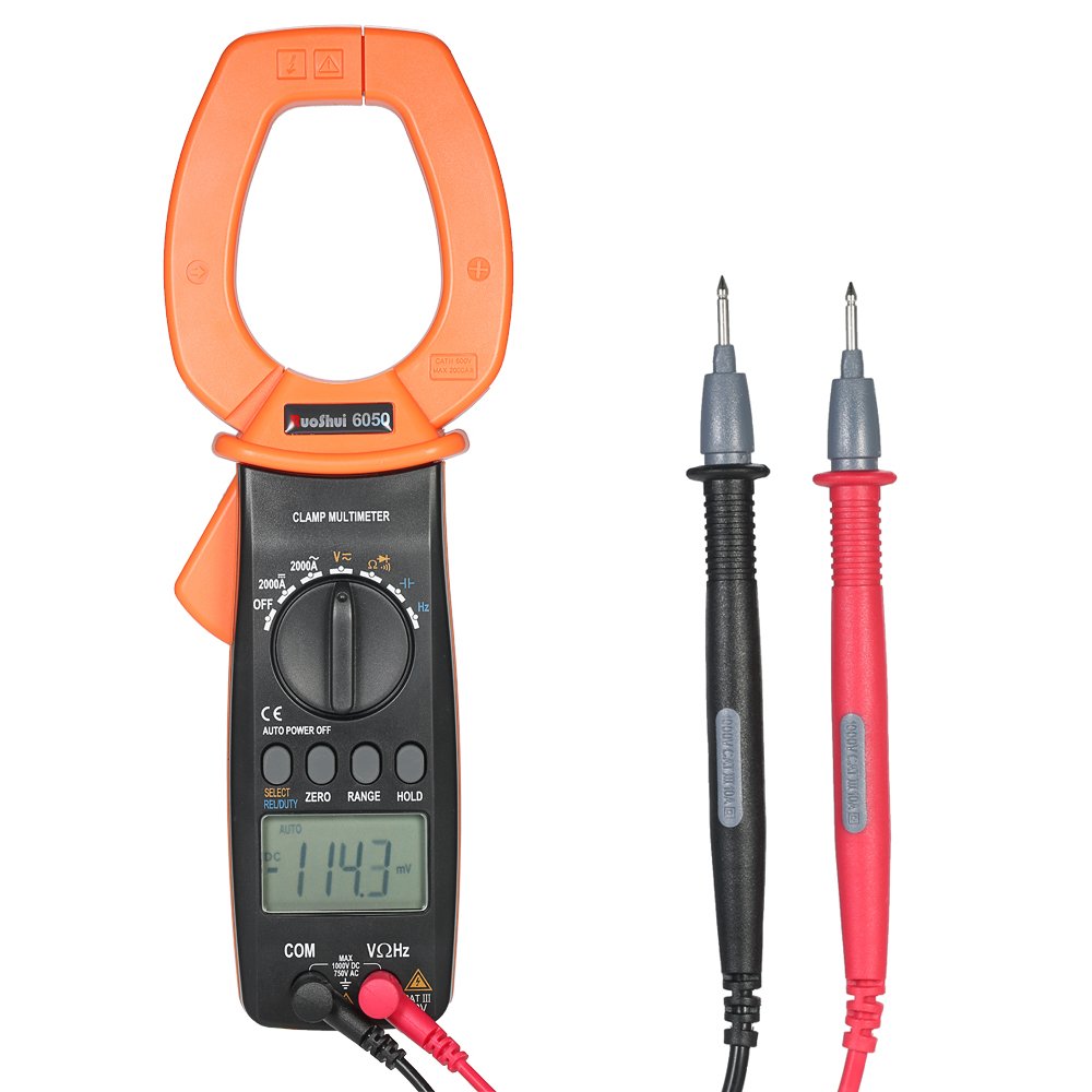 Digital Multimeter Clamp Meter Mini Current clamp AC/DC Volt Amazon
