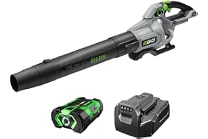 EGO POWER+ Leaf Blower, Cordless Electric 615 CFM, Includes 56V 2.5Ah Battery and Charger - LB6151