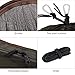 isYoung Hammock with Mosquito Net Parachute Fabric Hammock Net, Durable and Portable , Suit for 2 Persons, Tree Tent, Outdoors (Black / Army Green)