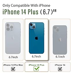 Buleens for iPhone 14 Plus Case Astronaut, Clear