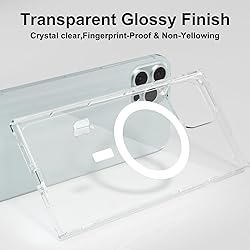 LoeoeL for iPhone 16 Pro Clear Case Rectangle