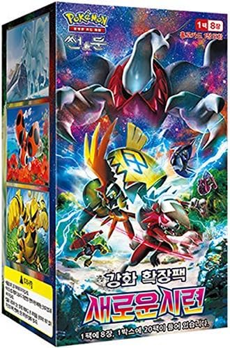 PokemonCards Pokemon Cards Sun & Moon Strength Expansion Pack "A New Trial" Booster Box 20 Pack (Korean Ver)