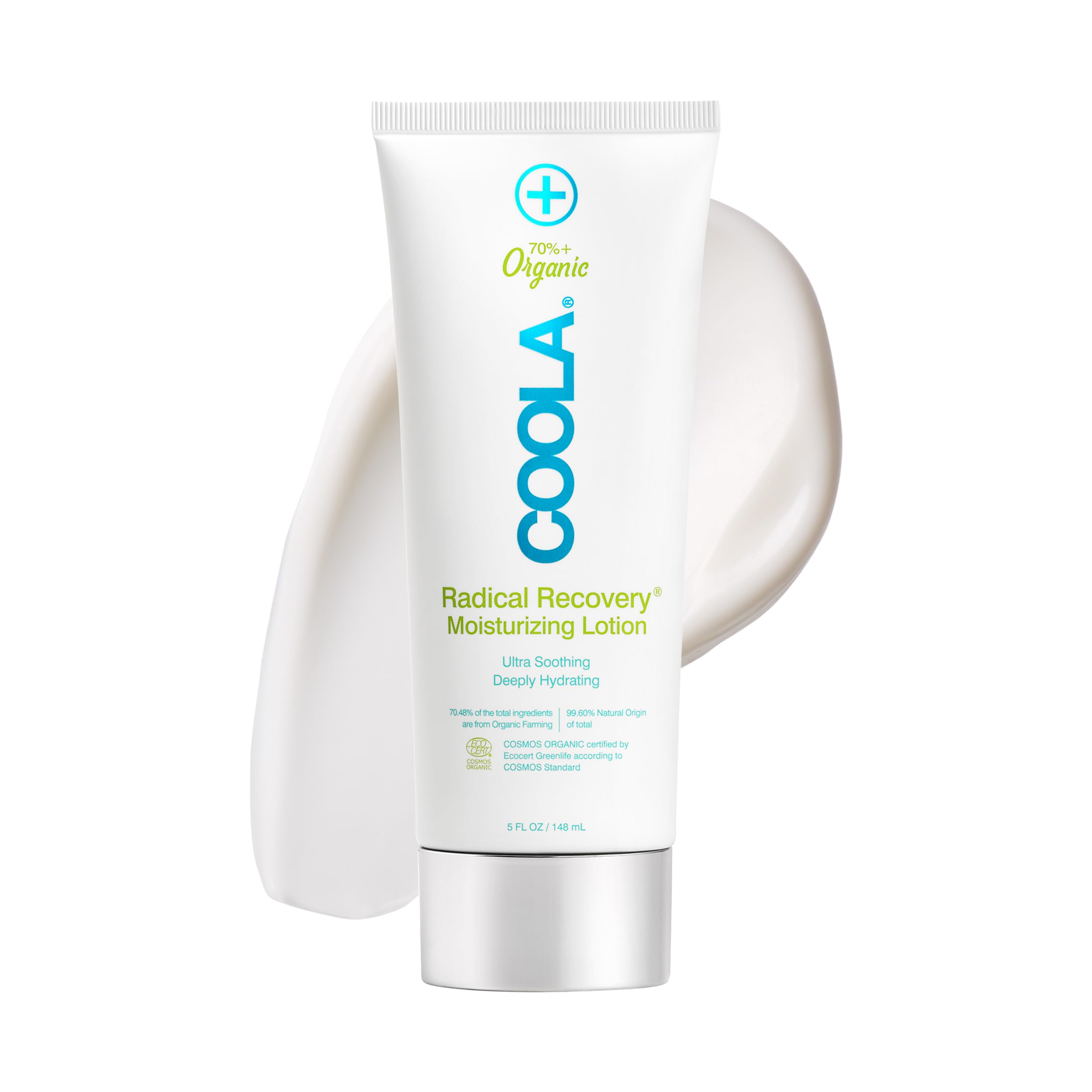 Photo 1 of COOLA Organic Radical Recovery After Sun Body Lotion, Includes Aloe Vera, Agave and Lavender Oil for Sunburn Relief, 5 Fl Oz