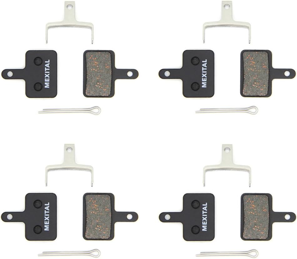 MEXITAL 4 pairs Disc Brake Pads fit for Shimano M315 M355 M365 M375 M395 M396 M415 M416 M445 M446 M447 M465 M475 M485 M486 M495 M505 M510 M515 M525 M535 M575 Tektro Orion Auriga Pro Comp - Image 5