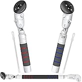 4-in-1 Gorilla Tag Long Arms for Meta Quest 3S/3/Oculus Quest 2/ Quest Pro/Rift S Controller, YUANHOT Long Arm Extenders Handle Attachments, VR Accessories for Beat Saber/Gorilla Tag/Golf Club Game