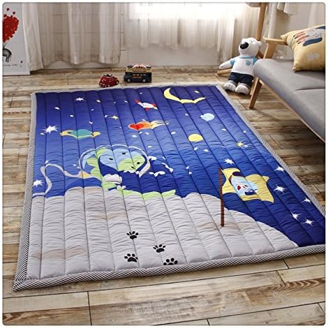 Teepee Mat Children Antiskid Play Mat Baby Crawling Mat Non-slip thicken Carpet 57.1" x 76.8"